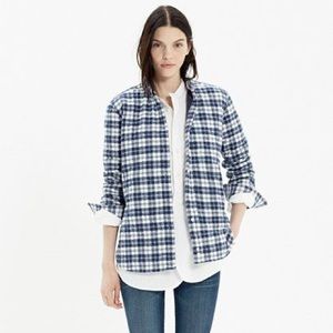 Madewell Penfield Blue Plaid Jacket